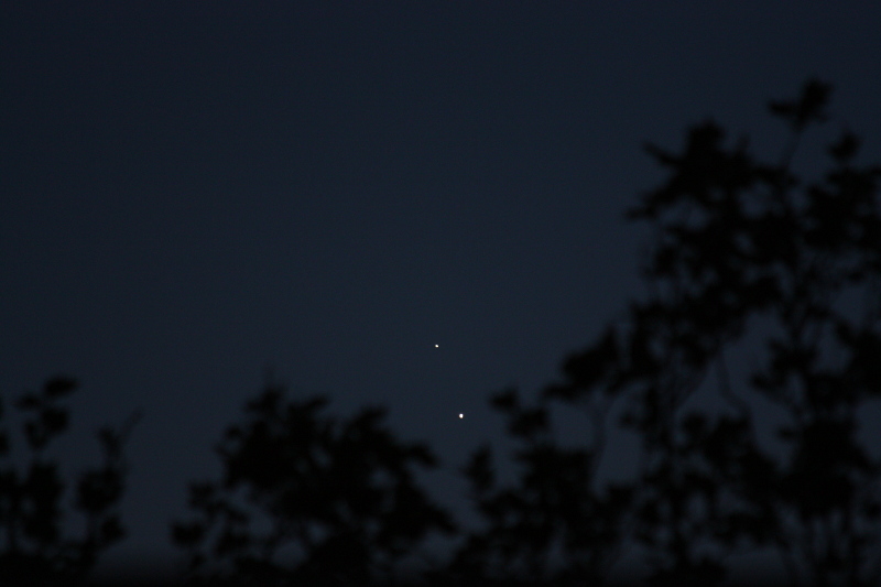 jupiter, venus, samenstand