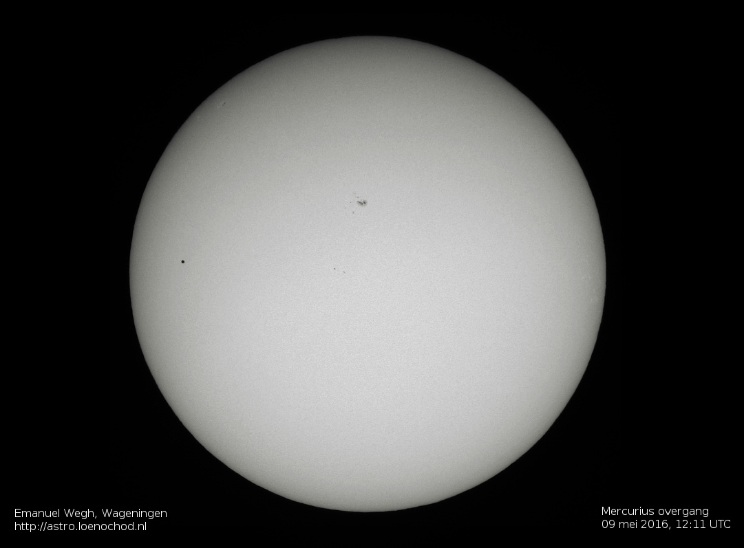 zon mercurius transit