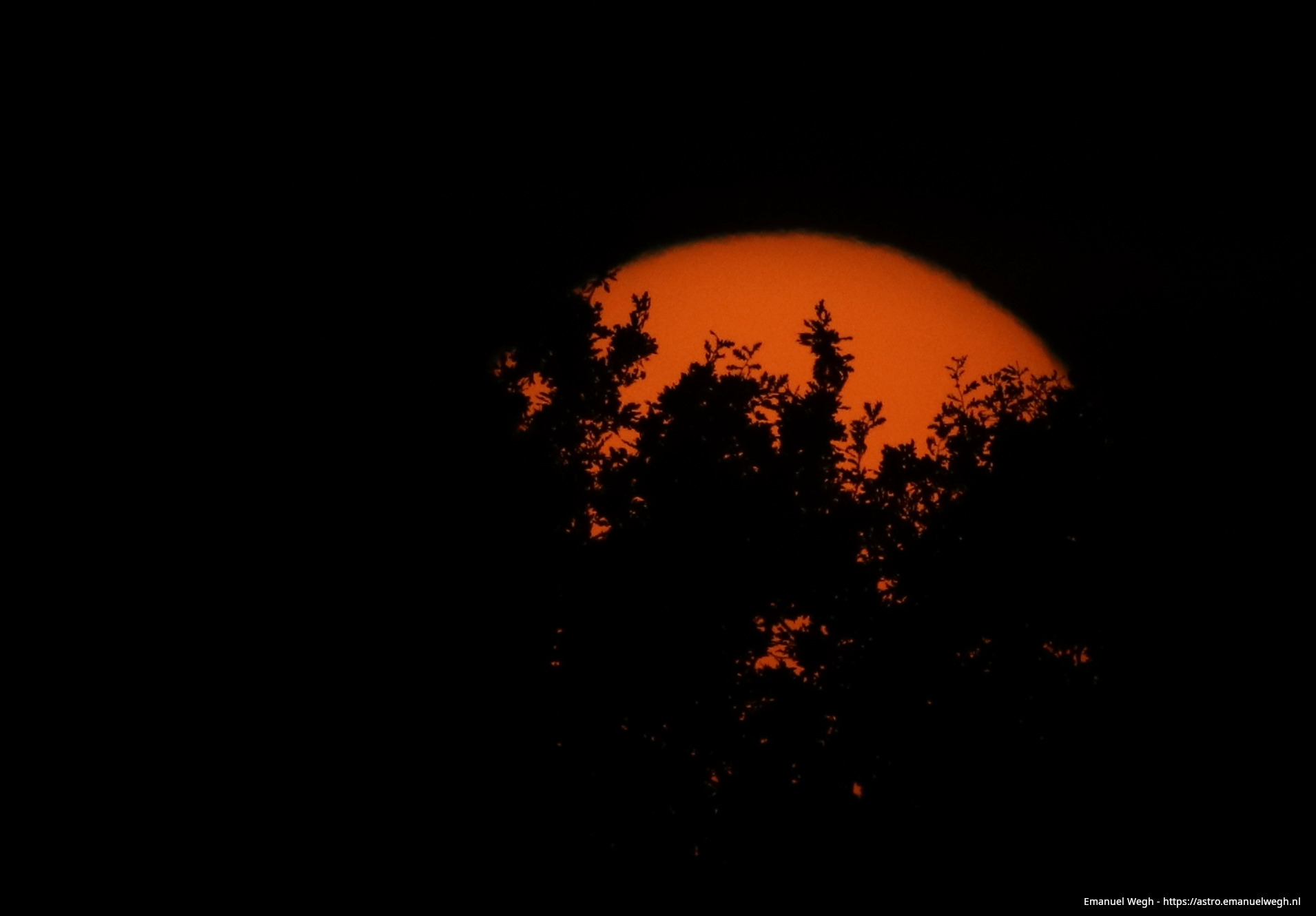 zonsondergang